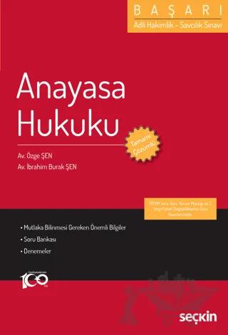 Başarı - Adli Hakimlik - Savcılık Sınavı Anayasa Hukuku - Tamamı Çözümlü