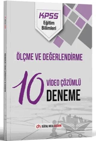 KPSS Eğitim Bilimleri Ölçme ve Değerlendirme Çözümlü 10 Deneme
