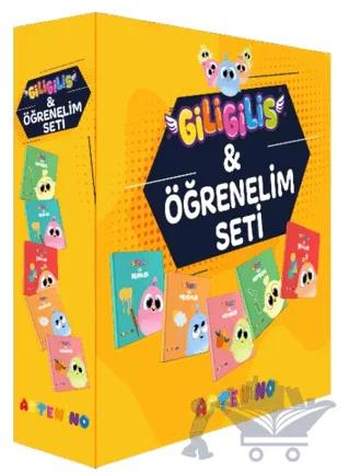 Giligilis ile Öğrenelim Seti - Eğitici Mini Karton Kitap Serisi