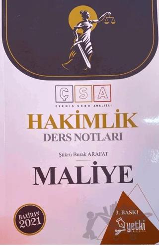 Hakimlik Maliye Ders Notları