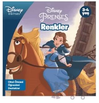 Renkler - Disney Eğitsel Prenses – Kolektif – Doğan Egmont Yayıncılık kitap kapağı