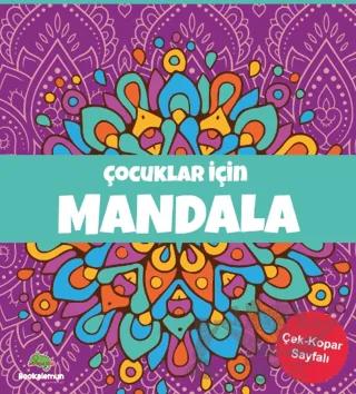 Çocuklar İçin Mandala-Mor