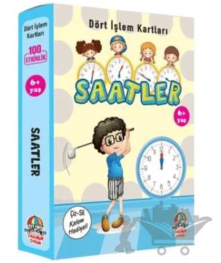 Saatler - Dört İşlem Kartları 6+ Yaş