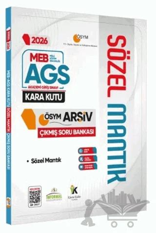 2026 MEB-AGS SÖZEL MANTIK Kara Kutu ÖSYM Çıkmış Soru Havuzu Bankası Konu Özetli Dijital Çözümlü