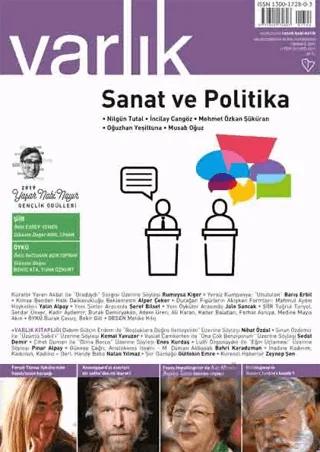 Varlık Edebiyat ve Kültür Dergisi Sayı: 1342 Temmuz 2019