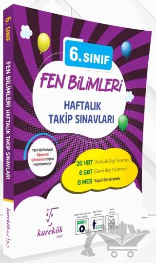 6. Sınıf Fen Bilimleri Haftalık Takip Sınavları