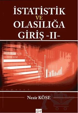 İstatistik ve Olasılığa Giriş - 2