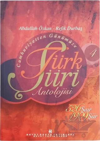Cumhuriyetten Günümüze Türk Şiiri Antolojisi (5 Cilt+ 1 CD ROM)