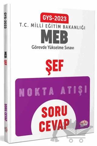 Milli Eğitim Bakanlığı Şef GYS Soru - Cevap