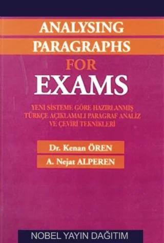 Analysing Paragraphs For Exams