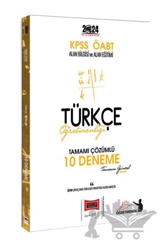 2024 ÖABT Türkçe Öğretmenliği Tamamı Çözümlü 10 Deneme Sınavı