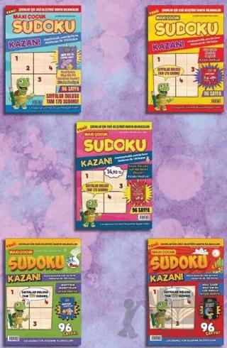 Maxi Çocuk Sudoku 5'li Set