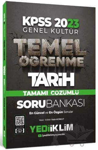 2023 KPSS Genel Kültür Temel Öğrenme Tarih Tamamı Çözümlü Soru Bankası