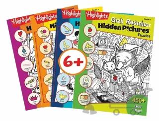 Highlights Hidden Pictures Puzzles (Gizli Resimler) 4'lü Set