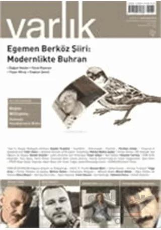 Varlık Edebiyat ve Kültür Dergisi Sayı: 1284 Eylül 2014