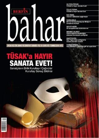 Berfin Bahar Aylık Kültür, Sanat ve Edebiyat Dergisi Sayı: 197