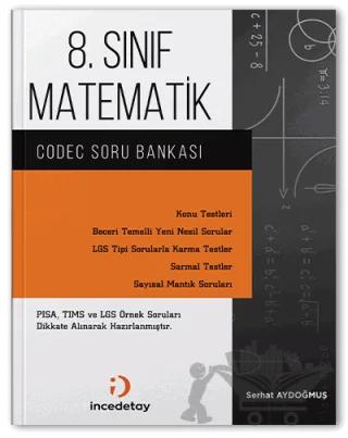 8. Sınıf LGS Matematik Codec Soru Bankası