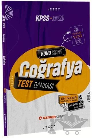 2023 KPSS Coğrafya Test Bankası Yaprak Test
