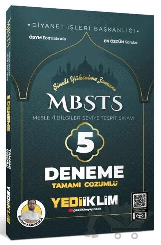 2024 MBSTS Mesleki Bilgiler Seviye Tespit Sınavı Tamamı Çözümlü 5 Deneme