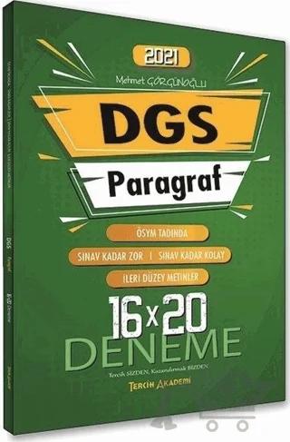 2021 DGS Paragraf Sözel Bölüm 16x20 Deneme