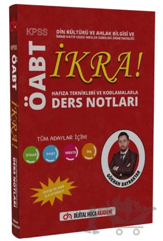 ÖABT Din Kültürü ve Ahlak Bilgisi Hafıza Teknikleri ve Kodlamalarla İKRA Ders Notları