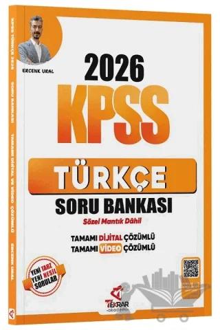 2026 KPSS Türkçe Soru Bankası Çözümlü