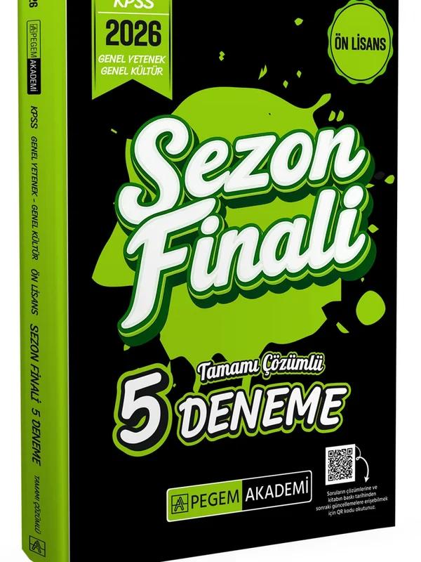 2026 KPSS Ön Lisans Genel Yetenek Genel Kültür Sezon Finali Tamamı Çözümlü 5 Deneme