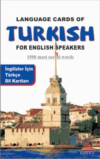 İngilizler için Türkçe Dil Kartları – Kolektif – Delta Kültür Yayınevi kitap kapağı