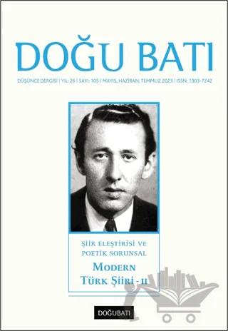 Doğu Batı Düşünce Dergisi Yıl: 26 Sayı: 105 - Modern Türk Şiiri 2