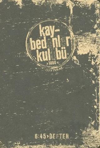 Kaybedenler Kulübü 1990 (Küçük Boy Çizgili Defter) – Kolektif – Altıkırkbeş Yayınları kitap kapağı