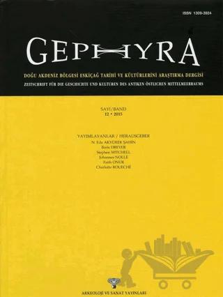 Gephyra Sayı 12 / Volume 12 - 2015