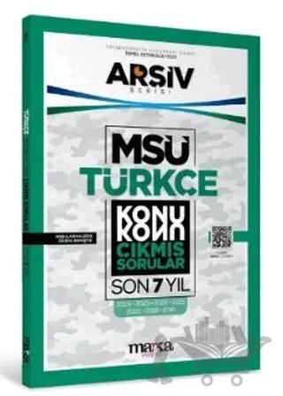 MSÜ Türkçe Konu Konu Çıkmış Sorular Son 7 Yıl