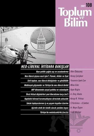 Toplum ve Bilim Sayı: 108