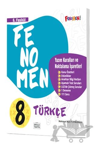 8. Sınıf Türkçe 6. Fasikül Fenomen Yayınları