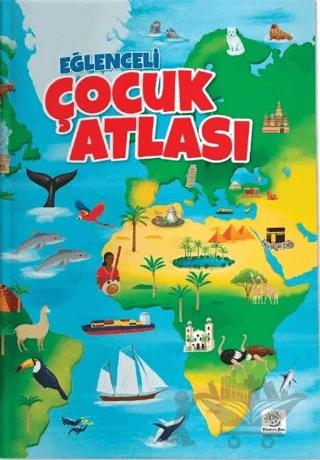 Eğlenceli Çocuk Atlası (Dev Boy, Karton Kapak, Renkli, Eğlenceli, Eğitici)