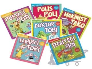 Meslekler Set (6 Kitap Takım)