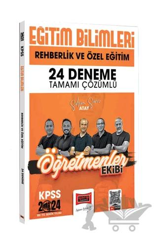 2024 KPSS Eğitim Bilimleri Öğretmenler Ekibi Rehberlik ve Özel Eğitim Psikolojisi Tamamı Çözümlü 24 Deneme
