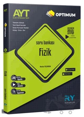 AYT Optimum Fizik Tamamı Video Çözümlü Soru Bankası Akıllı Tahta Uyumlu