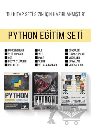 Python Eğitim Seti (3 Kitap Takım)