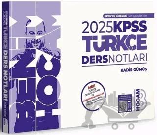 2025 KPSS Türkçe Ders Notları