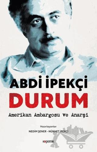 Durum – Abdi İpekçi – Kopernik Kitap kitap kapağı