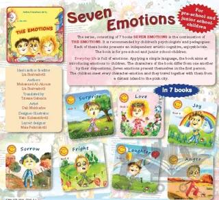 Seven Emotions 7 Books – Lia Shalvashvili – Shemetsneba kitap kapağı