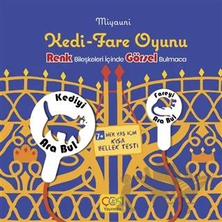 Kedi - Fare Oyunu – Miyauni – Çoki Yayınları kitap kapağı