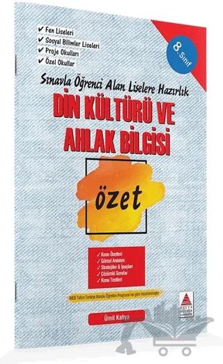 8. Sınıf Din Kültürü ve Ahlak Bilgisi Özet Liselere Hazırlık
