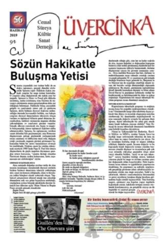 Üvercinka Dergisi Sayı: 56 Haziran 2019