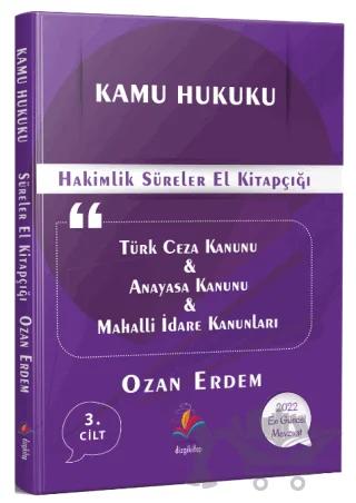 Kamu Hukuku Hakimlik Süreler El Kitapçığı