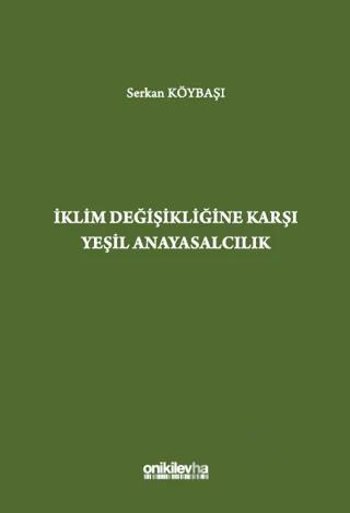 İklim Değişikliğine Karşı Yeşil Anayasalcılık