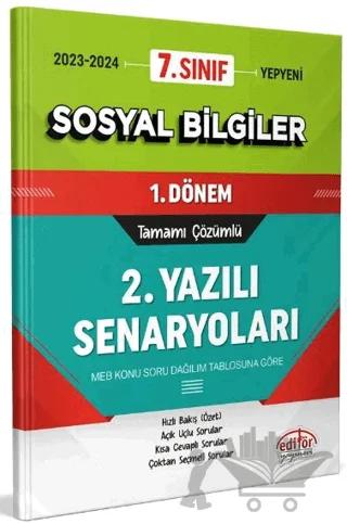 7. Sınıf Sosyal Bilgiler 1. Dönem Ortak Sınavı 2. Yazılı Senaryoları Tamamı Çözümlü