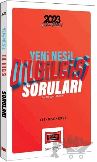 Yargı Yayınları 2023 KPSS MSÜ TYT Yeni Nesil Dil Bilgisi Soruları ve ÖSYM Çıkmış Sorularla Analizli Konu Anlatımı