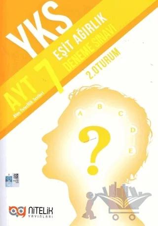 Nitelik YKS AYT Eşit Ağırlık 7 Deneme Sınavı (2. Oturum)